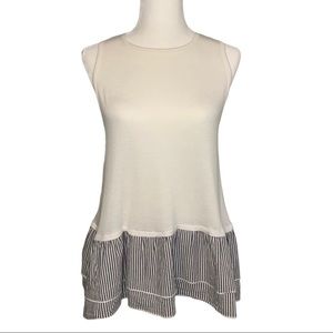 Yellow Chair Striped Tank